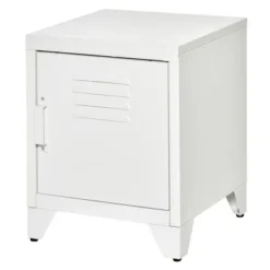 HOMCOM Industrial End Table, Living Room Side Table With Locker-Style Door And Adjustable Shelf 10 HOMCOM Industrial End Table, Living Room Side Table With Locker-Style Door And Adjustable Shelf -Homcom GUEST 0b086e18 dcdf 4f48 a012 30e7e45a0f01