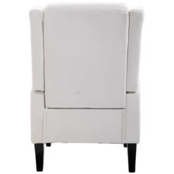 HOMCOM Button-Tufted Accent Chair With High Wingback, Rounded Cushioned Armrests And Thick Padded Seat 14 HOMCOM Button-Tufted Accent Chair With High Wingback, Rounded Cushioned Armrests And Thick Padded Seat -Homcom GUEST 0b092a57 3461 4caa 98df 1194bc3e5a30