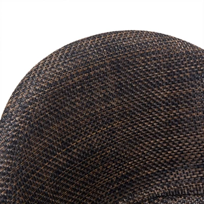 HOMCOM Adjustable Bar Stools Set Of 2, Rattan Bar Height Barstools With Swivel For Pub Counter Kitchen 4 HOMCOM Adjustable Bar Stools Set Of 2, Rattan Bar Height Barstools With Swivel For Pub Counter Kitchen - Image 4