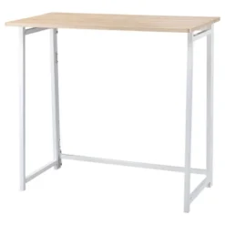 HOMCOM Writing Desk, 31.5" Folding Table For Small Space, Computer Desk With Metal Frame, Space-Saving Workstation For Home Office 12 HOMCOM Writing Desk, 31.5" Folding Table For Small Space, Computer Desk With Metal Frame, Space-Saving Workstation For Home Office -Homcom GUEST 27c16c5f d761 494c 903b 2c9428e3eab2