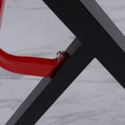 HOMCOM 47 Inch Gaming Desk Racing Computer Desk Home Office Workstation With Elevated Monitor Shelf Rotatable Cup Holder Headphone Hook, Black -Homcom GUEST 27da160c 39fd 4b4f 8f97 4e24fd003bc1