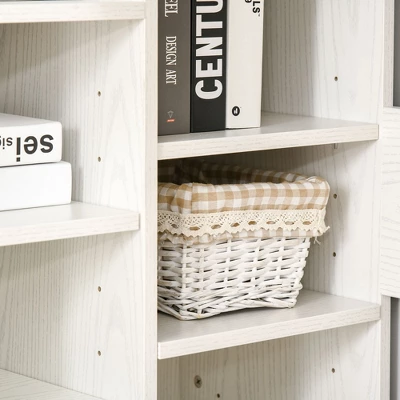 HOMCOM L-Shaped Corner Home Office Computer Desk, Study Table PC Workstation With Storage Shelf, Space Saving 4 HOMCOM L-Shaped Corner Home Office Computer Desk, Study Table PC Workstation With Storage Shelf, Space Saving - Image 4