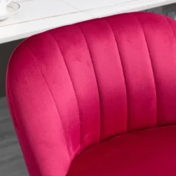 HOMCOM Adjustable Bar Stools Set Of 2, Velvet Counter Height Barstool, Upholstered Kitchen Stool With Swivel Seat, Steel Frame, Footrest For Kitchen Counter And Dining Room, Red 9 HOMCOM Adjustable Bar Stools Set Of 2, Velvet Counter Height Barstool, Upholstered Kitchen Stool With Swivel Seat, Steel Frame, Footrest For Kitchen Counter And Dining Room, Red -Homcom GUEST 3d4719c7 e6ba 45ad af38 5181e145153c