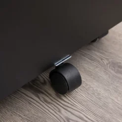 HOMCOM 3 Drawer Storage Cabinet, Mobile Desk Cabinet Under Desk With Wheels, Printer Stand For Home Office, Black 10 HOMCOM 3 Drawer Storage Cabinet, Mobile Desk Cabinet Under Desk With Wheels, Printer Stand For Home Office, Black -Homcom GUEST 3f93ce27 3019 4528 9412 8e20d24a938f