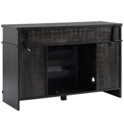 HOMCOM Electric Fireplace TV Stand Console For TV's Up To 50", Living Room Entertainment Center With Adjustable Shelves, 6 Cubby Storage, Espresso -Homcom GUEST 44d8361c de63 450a ac18 e12ed2e90b96
