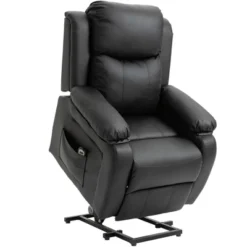 HOMCOM Living Room Power Lift Chair, PU Leather Electric Recliner Sofa Chair For Elderly With Remote Control 13 HOMCOM Living Room Power Lift Chair, PU Leather Electric Recliner Sofa Chair For Elderly With Remote Control -Homcom GUEST 5bdf29ea 34d8 4eba bd3f ef0c00057428
