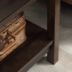 HOMCOM End Table With Drawer, Side Table With Top And Bottom Shelf For Small Spaces, Dark Brown 8 HOMCOM End Table With Drawer, Side Table With Top And Bottom Shelf For Small Spaces, Dark Brown -Homcom GUEST 6c46a97a 5196 4455 be98 805520eedf13