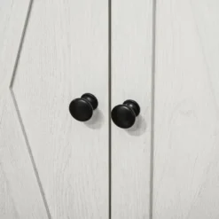 HOMCOM Farmhouse Storage Cabinet, Sideboard With Double Doors, Drawer, And Adjustable Shelf For Kitchen, Bedroom, Living Room, White -Homcom GUEST 6e24991a cda5 470e bf86 0cab5c2ac9c7