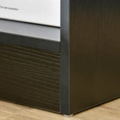 HOMCOM Modern Nightstand, Accent End Table With Drawer And Storage Shelf, Sofa Side Table For Living Room Or Bedroom -Homcom GUEST 75efafbb fab4 4743 a732 73001f577e5f