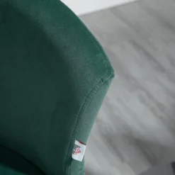 HOMCOM Adjustable Bar Stools Set Of 2, Velvet Kitchen Stool, Upholstered Counter Height Barstool With Swivel Seat, Wing Back, Dark Green 9 HOMCOM Adjustable Bar Stools Set Of 2, Velvet Kitchen Stool, Upholstered Counter Height Barstool With Swivel Seat, Wing Back, Dark Green -Homcom GUEST 7de85e60 cf72 4515 8aa2 3620f379273a