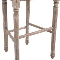 HOMCOM Vintage Bar Stools Set Of 2, Wood Barstools Accent Chairs With Soft Linen Cushions & Footrest, 29.5" Seat Height 10 HOMCOM Vintage Bar Stools Set Of 2, Wood Barstools Accent Chairs With Soft Linen Cushions & Footrest, 29.5" Seat Height -Homcom GUEST b89c0c7f 86bb 452b 8a15 cc31d3861102