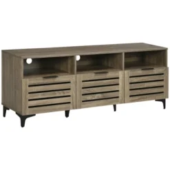 HOMCOM TV Cabinet Stand For TVs Up To 65", Entertainment Center With Drawer, Doors, And Storage Shelves For Living Room, Bedroom 13 HOMCOM TV Cabinet Stand For TVs Up To 65", Entertainment Center With Drawer, Doors, And Storage Shelves For Living Room, Bedroom -Homcom GUEST b9162372 5578 4790 a09c 8126d3ead17b