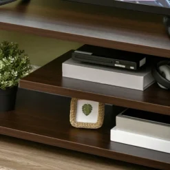 HOMCOM Modern TV Stand For TVs Up To 45", TV Cabinet With Storage Shelf And Drawer, Entertainment Center For Living Room Bedroom, Walnut 9 HOMCOM Modern TV Stand For TVs Up To 45", TV Cabinet With Storage Shelf And Drawer, Entertainment Center For Living Room Bedroom, Walnut -Homcom GUEST c6d0f8ad 1405 4827 9ae4 db18a28c2229