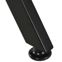 HOMCOM 55 Inch Gaming Desk Racing Style Computer Office PC Gamer Workstation With Elevated Monitor Stand, Headphone Hook, Black -Homcom GUEST c856c270 22ee 4b78 a949 2417d464872d