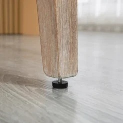 HOMCOM Counter Height Bar Stools Set Of 2, Upholstered 26.75" Seat Height Barstools, Breakfast Chairs With Nailhead-Trim & Tufted Back, Wood Legs 12 HOMCOM Counter Height Bar Stools Set Of 2, Upholstered 26.75" Seat Height Barstools, Breakfast Chairs With Nailhead-Trim & Tufted Back, Wood Legs -Homcom GUEST d830e2b8 20d1 440c b6a8 4bbcc11a11fb