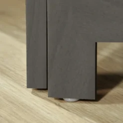 HOMCOM 4 Panel 67" Tall Wood Privacy Screen Room Divider With 3 Display Shelves, And Folding Storage For Bedroom Or Home Office, Gray 9 HOMCOM 4 Panel 67" Tall Wood Privacy Screen Room Divider With 3 Display Shelves, And Folding Storage For Bedroom Or Home Office, Gray -Homcom GUEST fc2d8087 6101 4828 a64e 88210ee6f414